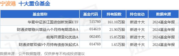 宁波港2024年年报分析_宁波港财务报表解读_宁波港股票有潜力吗