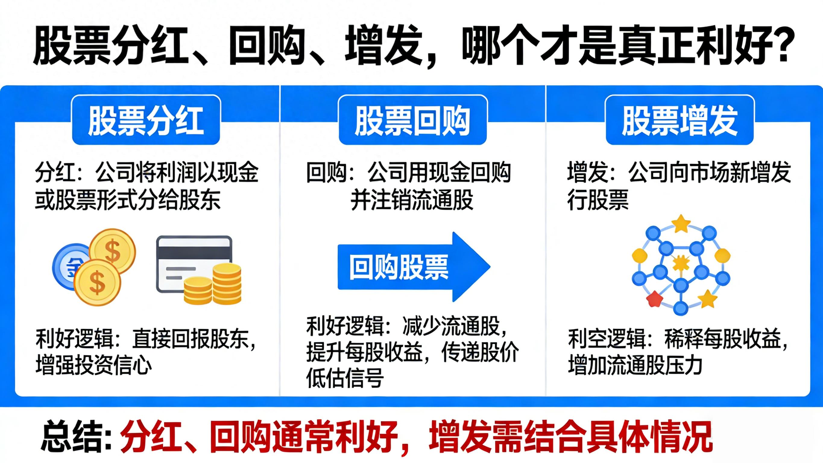 股票10转10是好事吗_分红回购增发_A股公告解读