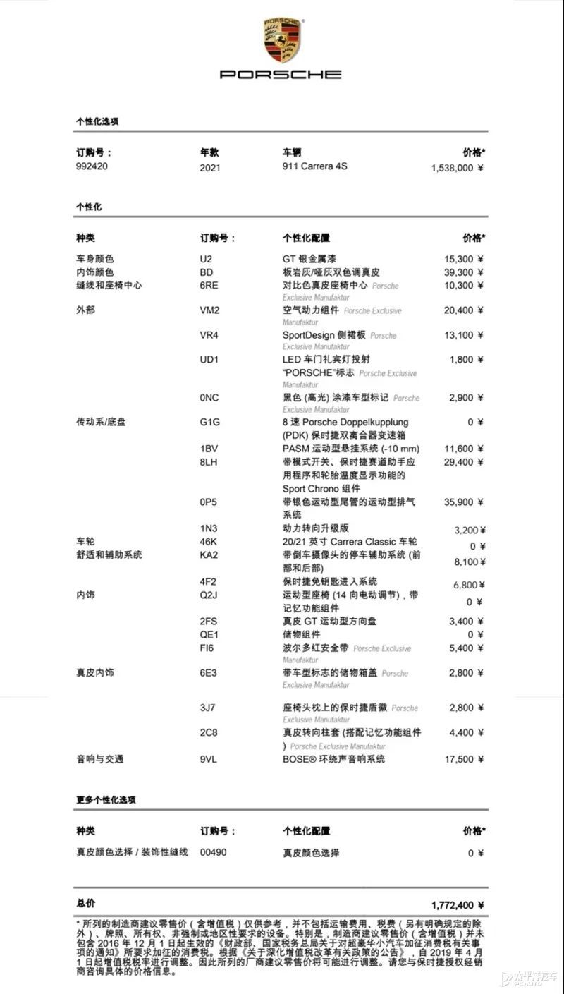 兰博基尼跑车价钱_保时捷911Carrera 4S参数_保时捷911Carrera 4S评测