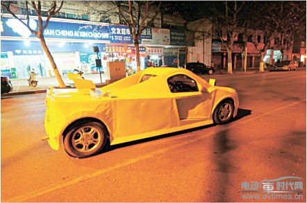 纯手工兰博基尼纸_DIY兰博基尼模型_手工制作兰博基尼