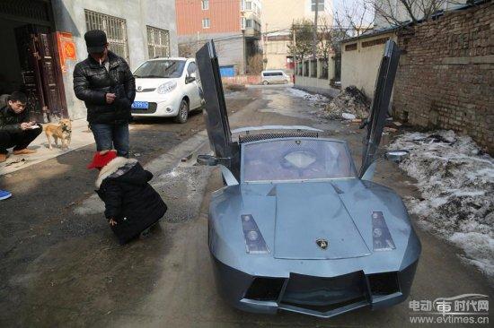 纯手工兰博基尼纸_手工制作兰博基尼_DIY兰博基尼模型