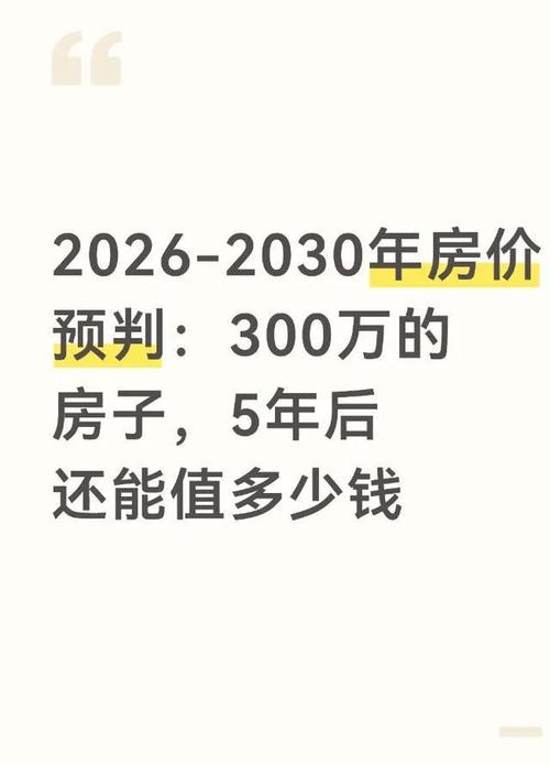 未来五年楼市走势_300万房子2030年价值预测_2026年及未来中国房价走势分析 天涯