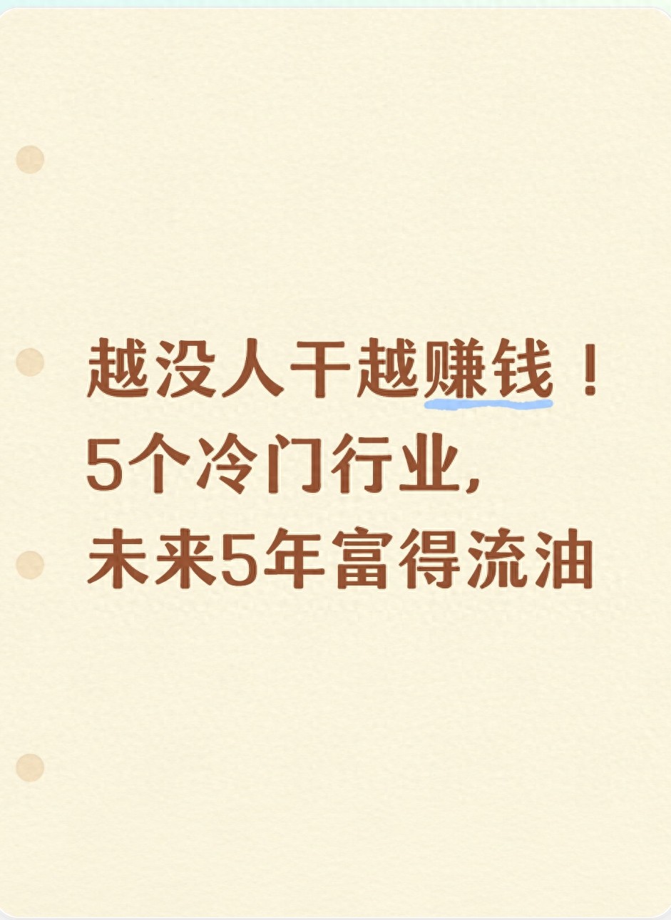 高利润副业_纯利润50万公司估值_冷门行业