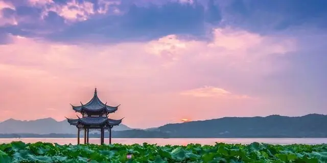 杭州西湖风景名胜区_杭州河坊街南宋御街_杭州乐天城